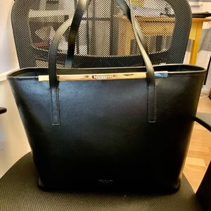 Ladies Leather Tote by Ted Baker